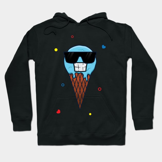 Cool ice cream emote Hoodie by TTirex